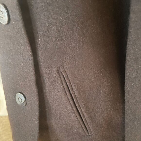 Vintage Genuine Ocelot Fur Collared Jacket with Matching Fur Top - Picture 8 of 16